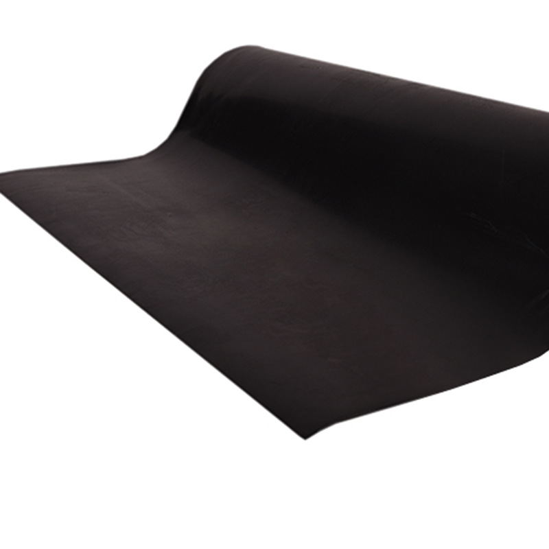 黑色导电地垫橡胶垫桌垫耐磨耐高温环保防静电台垫抗静电胶皮批发