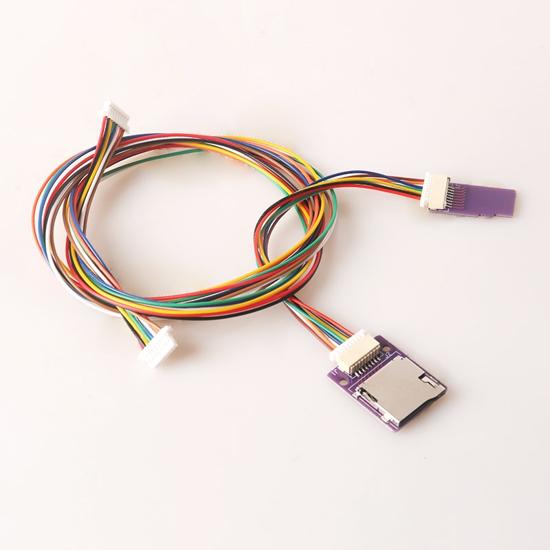 适用于监控摄像头TF设备外置延长排线插卡器汽车导航SD卡外接散热