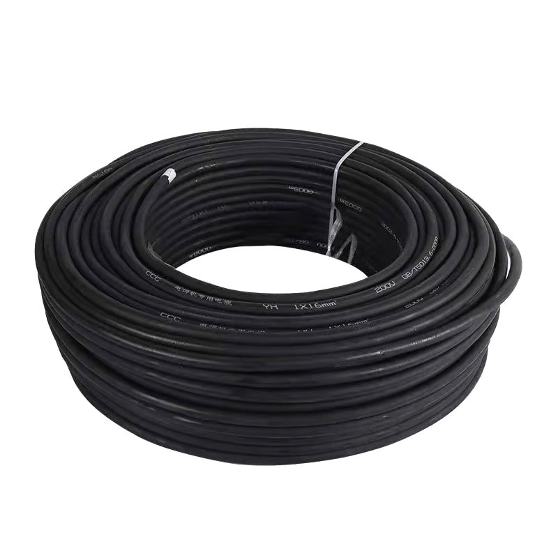 电焊机家用焊把线国标电缆线16/25/35/5M0平方铜包铝焊把线电焊线