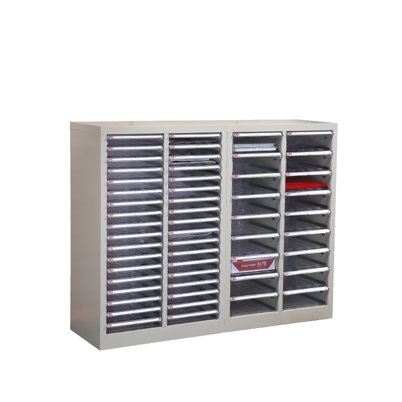 A4文件柜抽屉式资料整理柜票据收纳柜18抽/36抽效率柜档案分类柜