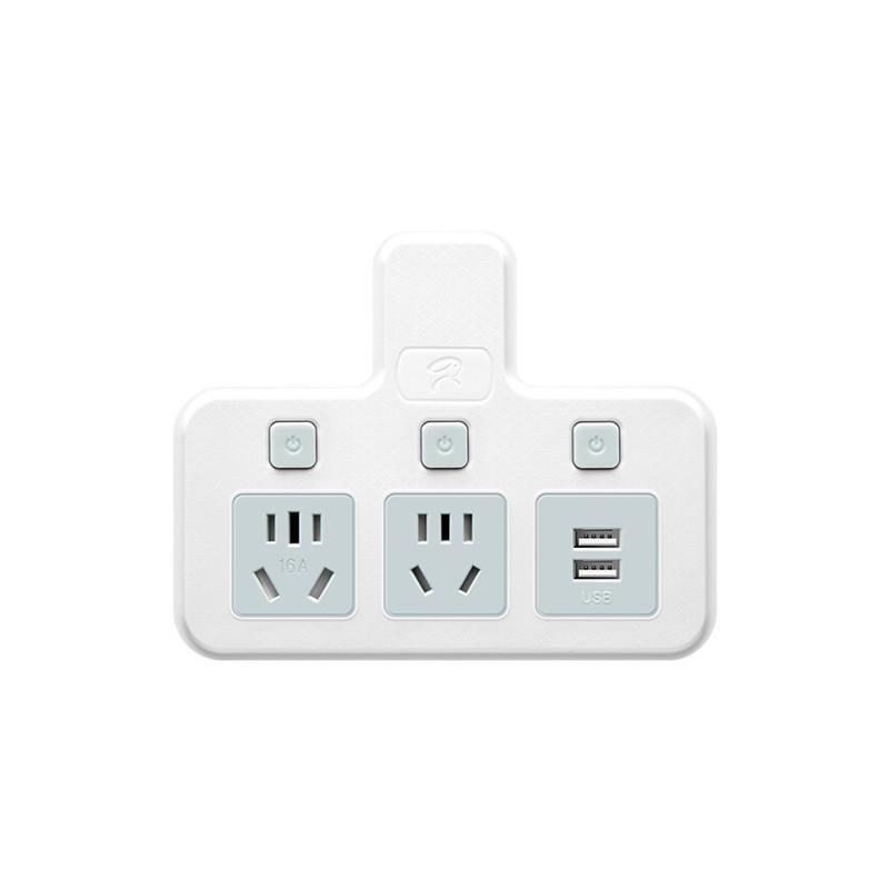 大功率插座转换器10A转16A空调热水器专用全铜插排扩展插头4000W