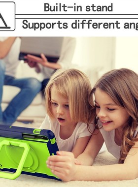 适用三星Tab S7 S8肩带撞色硅胶防摔平板壳S8 Plus手环支架保护套