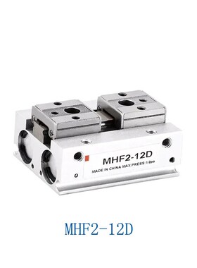 SMC型气动手指气缸MHF2-8D/12D/16D/20D1 D2 DR导轨滑台夹紧气爪