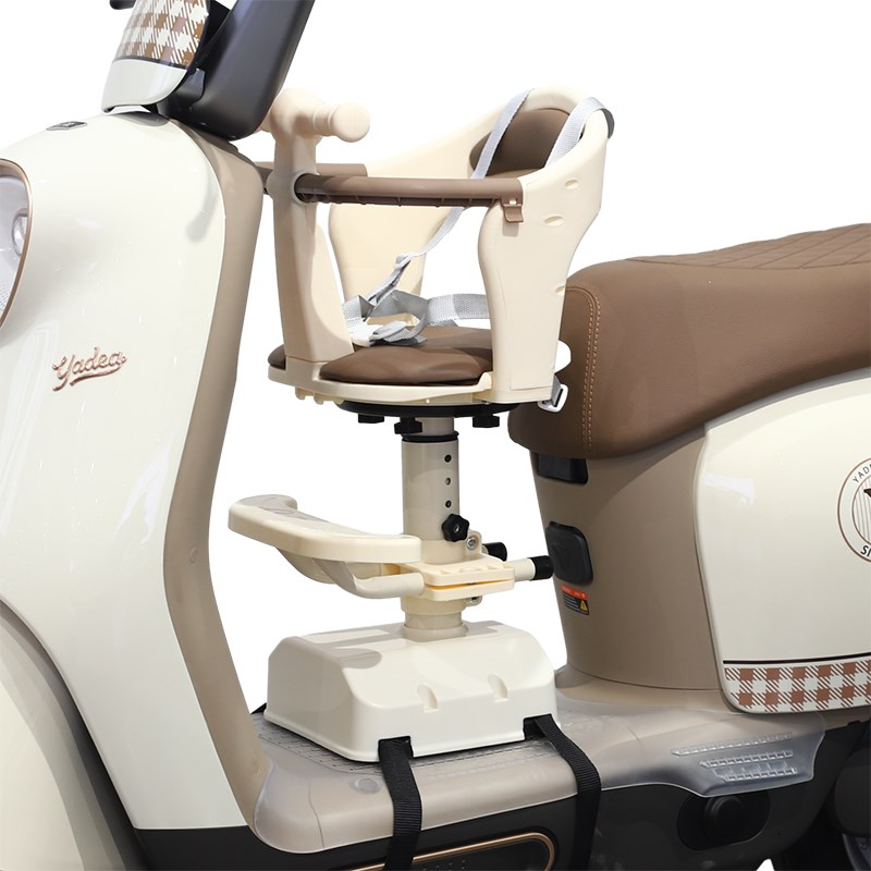 电动车儿童座椅j前置踏板车摩托车电车电瓶车宝宝小孩安全减震座