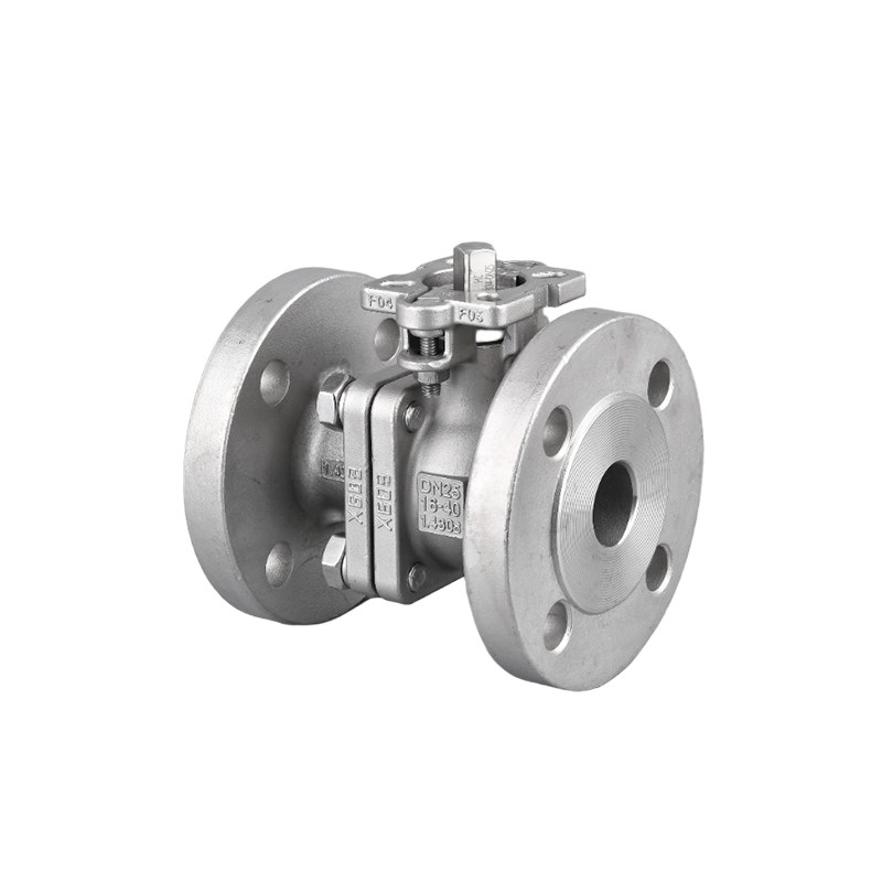 304不锈钢球阀德标高平台法兰球阀硅溶胶球阀门开关DN50 80 100
