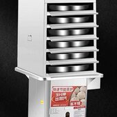 仿手工陕西燃气凉皮蒸柜商用电热米皮机蒸锅小型多层蒸箱摆摊