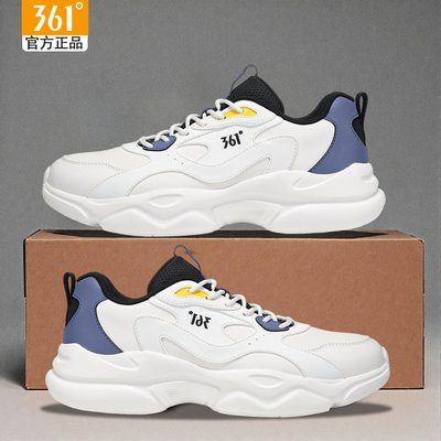 361度秋季新款厚底学生休闲鞋