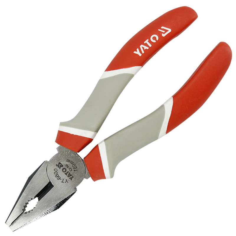易尔拓（YATO）钢丝钳多功能电工省力老虎钳电工钳子铬镍钢