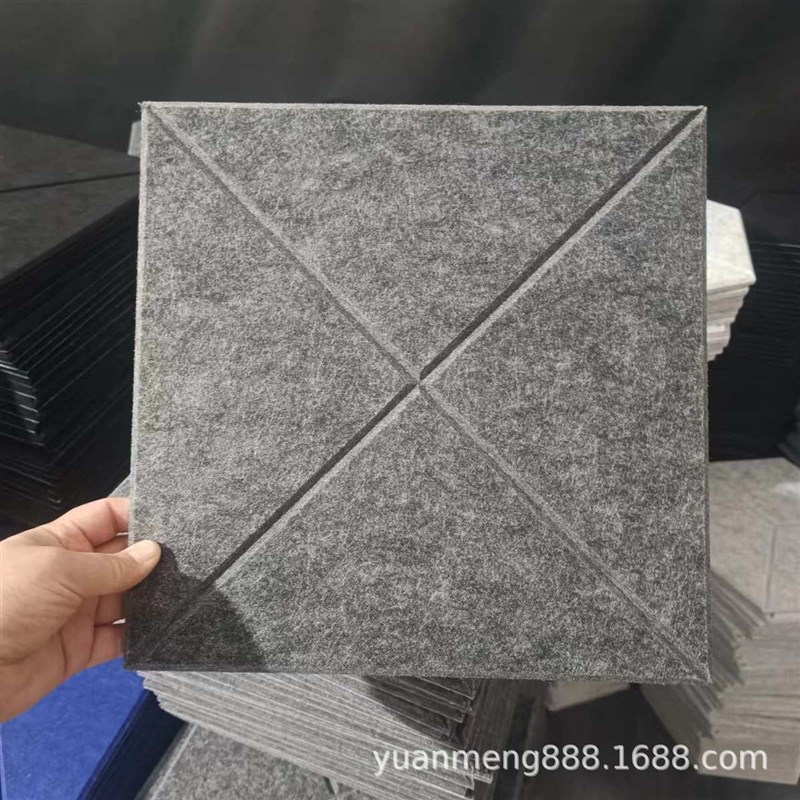 装声学方形音板声学声p学垫隔音12吸隔音供货墙板面板件工作室