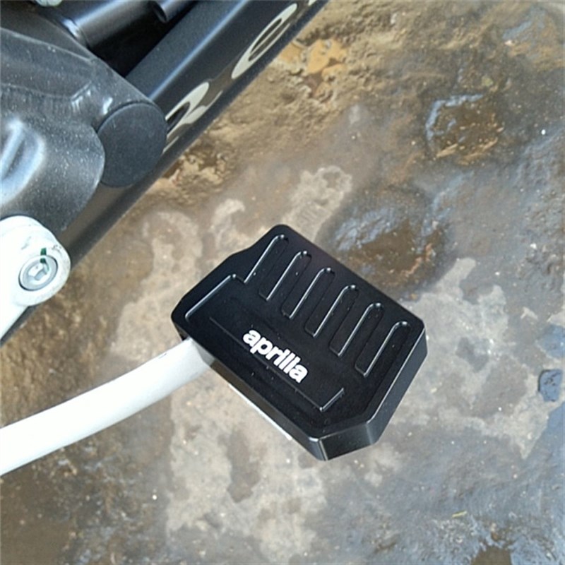 阿普利亚GbPR150/125 改装后刹车加大踏板 CR150 后制动防滑垫脚