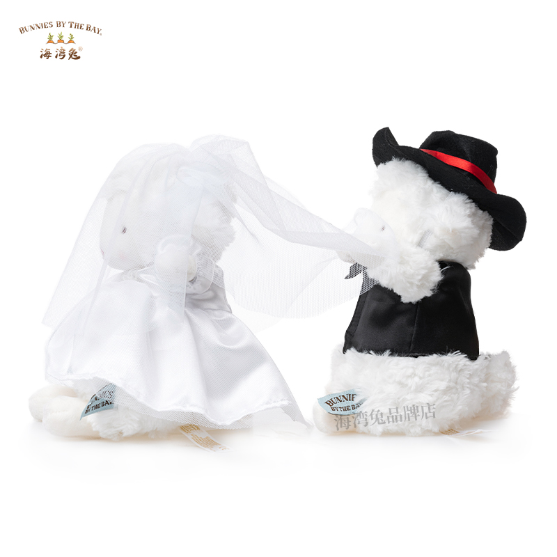 七夕bunnies小羊公仔毛绒玩偶男朋友七夕送女Q友礼物情侣款 海湾