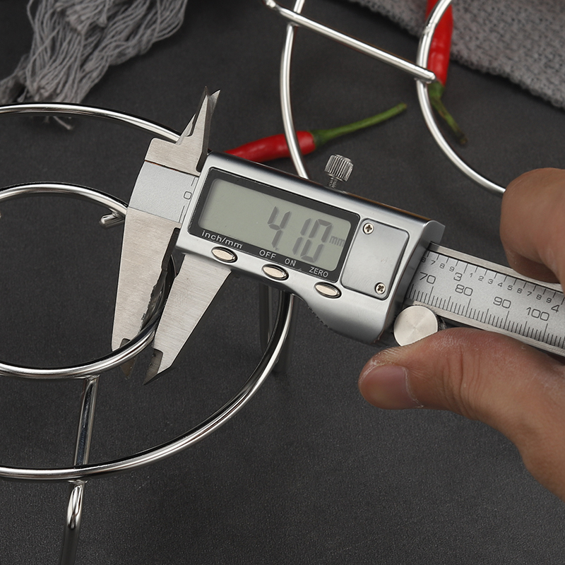 304不锈钢隔水蒸架家用加粗高z矮三脚蒸格蒸笼电饭煲压力锅蒸菜架