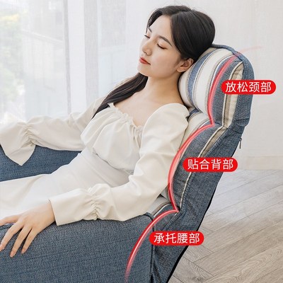 喂奶椅子哺乳椅孕妇n坐月子懒人靠背椅家用卧室阳台矮款单人小沙