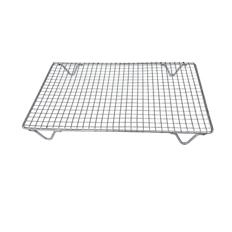 定制304c不锈钢烧烤网烤箱用网烤肉篦子压肉网家用商用烤炉网架