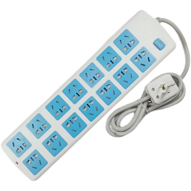 大功率40d00W插排学生家用插座面板多孔转换器多功能带线办公宿舍