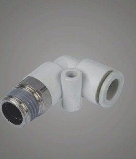 精品白色快速接头弯头PL10-04/ 亚德客型APL10-04