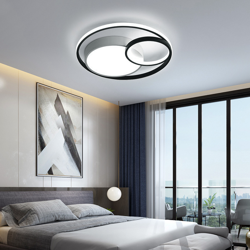吸顶灯led超亮房间主卧室灯具客厅创意现代简约大气高级感书房灯