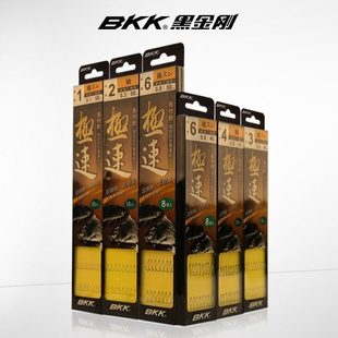 BKK鱼钩成品子线双钩绑好新关东金海夕袖 钩伊豆伊势尼有刺无刺钩