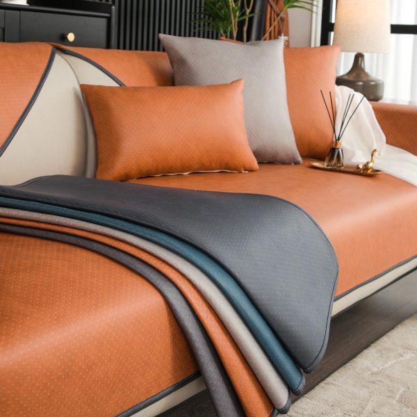 科技布沙发垫子四季通用防滑防水坐垫高级感简约现代沙发套罩定制,居家布艺,沙发垫,淘宝优惠券,粉丝福利购,淘宝优惠卷