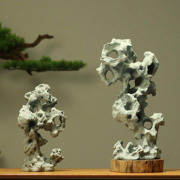 新中式人造太湖石禅意摆件客厅书房庭院鱼缸造景民宿装饰工艺,饰品/流行首饰/时尚饰品新,摆件,淘宝优惠券,粉丝福利购,淘宝优惠卷