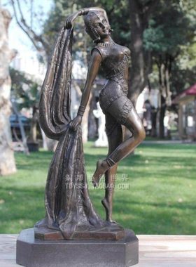 美丽身姿舞蹈舞女欧式西洋舞者玄关柜展示架摆件创意礼品家居饰品