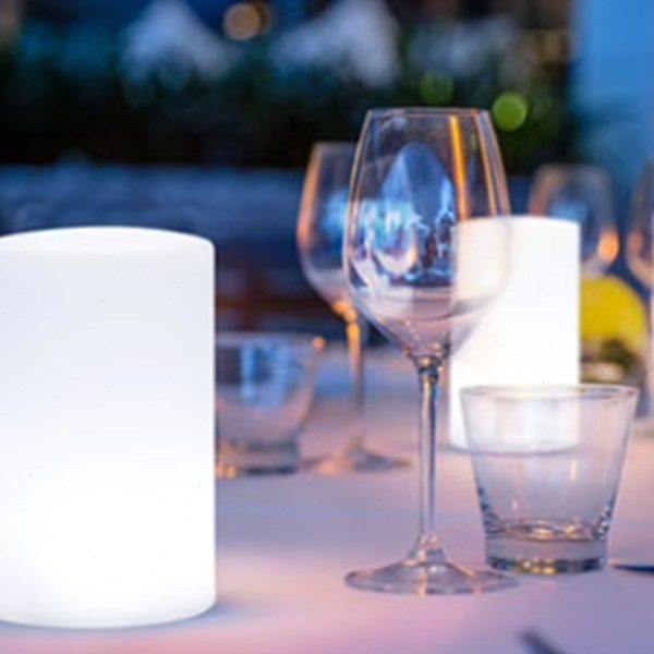 新年氛围灯酒吧发光圆柱形桌灯咖啡厅ktv气氛灯酒店客厅装饰灯