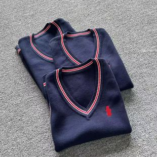 薄款但不松垮 春秋儿童马甲 休闲纯棉男女童毛衣坎肩毛线背心