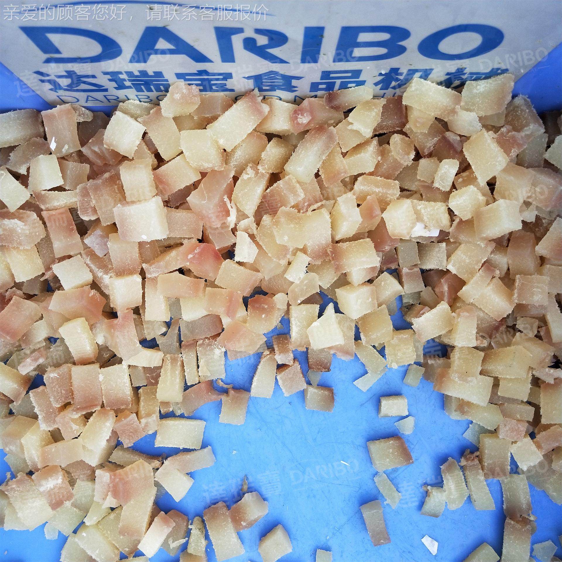 冻A冷冻牛头皮品切丁机连续式切块机 DRB-QK30切割规格小可调大生