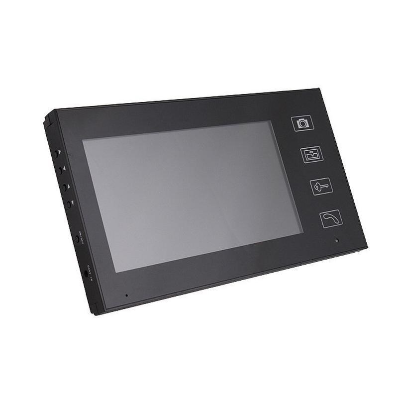 7寸无线可视门铃触摸按键F安全防水无线门铃二对一