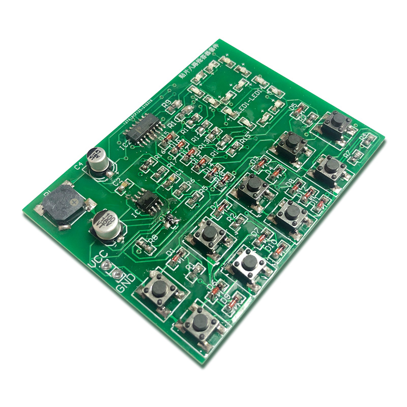 贴片八路数字抢答器 专t用电子技能制作套件 含焊接教学实训散件