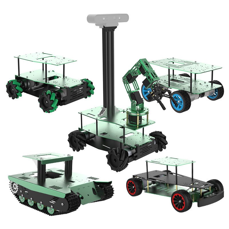 ROS机器人智能小车底盘 四驱差速麦克纳K姆轮履带阿克曼电动无人