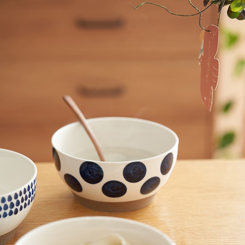 肆月2024新款日式复古吃饭小碗家用陶瓷碗饭O碗单个小号个人专用