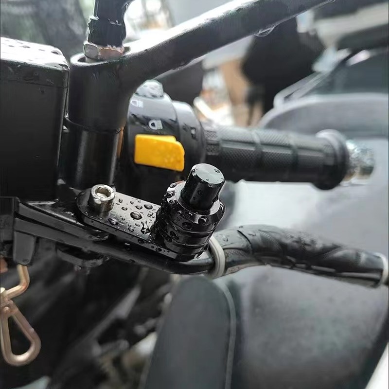 适用光阳赛艇ST250 CT250 CAT300改装铝合金牛角驻刹器 刹车辅助