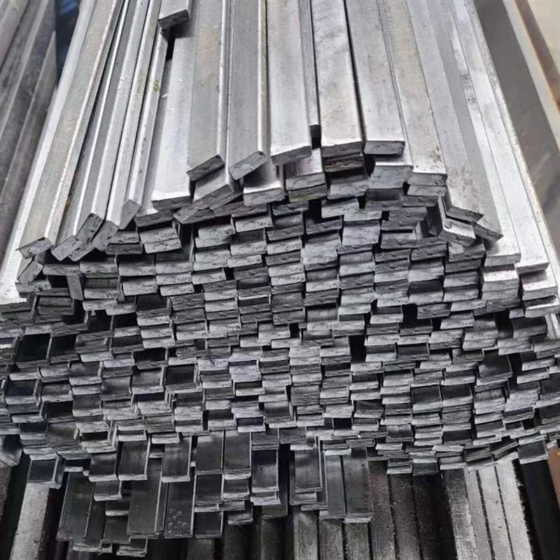 Q345B冷f热镀锌扁钢条扁条Q355B冷拉方钢A3方条扁铁45#镀锌方扁钢