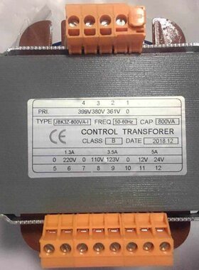 新时达电梯变压器JBK3z-800VA/JBK3z-1000VA/JBK3z-1200VA