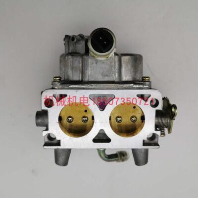 润通双缸汽油机发电机配件R670化油器 昊诚HC-310QII双腔化油器