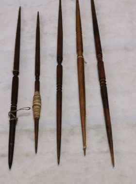 民俗怀旧收藏老物件老农具老纺车老纺线工具纺线锭子影视道具摆件