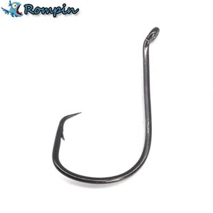 7384鹰嘴钩高碳钢鱼钩海钓钩 大号鱼钩单钩 德州钓组路亚软饵钩
