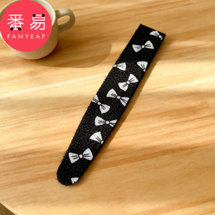 T发带 刘海贴粘头发碎发日常外戴魔术贴发带发饰 魔术贴A1v501