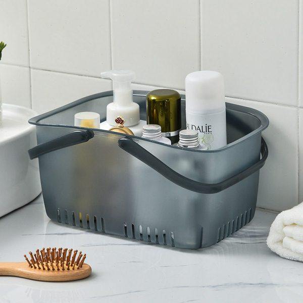 浴室手提洗澡篮塑料宿舍沐浴篮洗漱用品收纳筐韩式大号宿舍洗浴篮,收纳整理,脏衣篮,淘宝优惠券,粉丝福利购,淘宝优惠卷