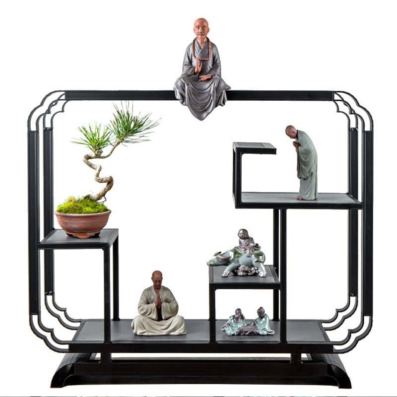 花园鲜花连体中i式户外铝合金绿植庭院盆景架花架阳台古典六新室