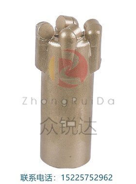 煤矿探水瓦地热井pdc金刚石复合片钻头55 65 1N33 153平顶无芯钻