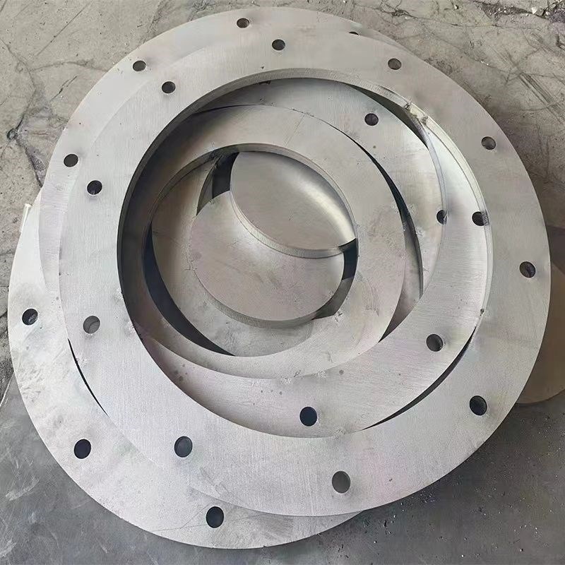 304不锈钢板材中厚底板激光切割零E切工程预埋件加工按图打孔圆环