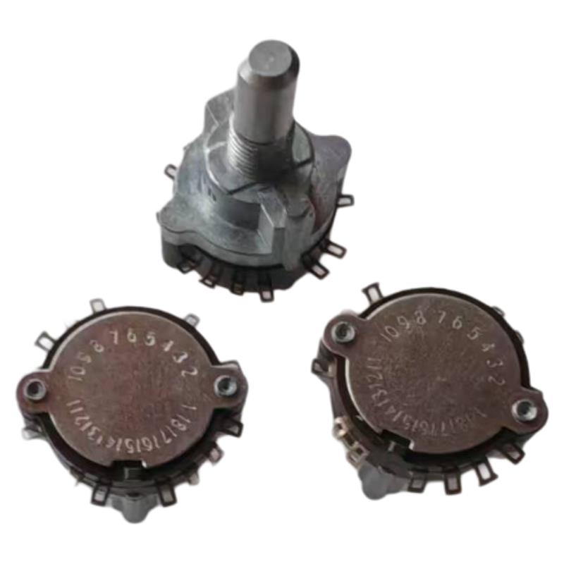 台湾FD电子手轮轴选 倍率 旋转波段开关MR8D 3档 5档