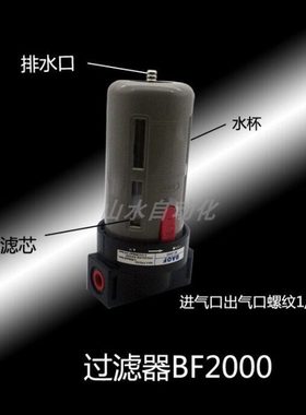 宝丰过滤器BF2000 BF3000 BF4000全铜滤芯空气过滤器2分 3分  4分