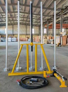 XHTL-5水平护栏推力检测仪 楼梯测试装置 五位移 抗垂直荷合金