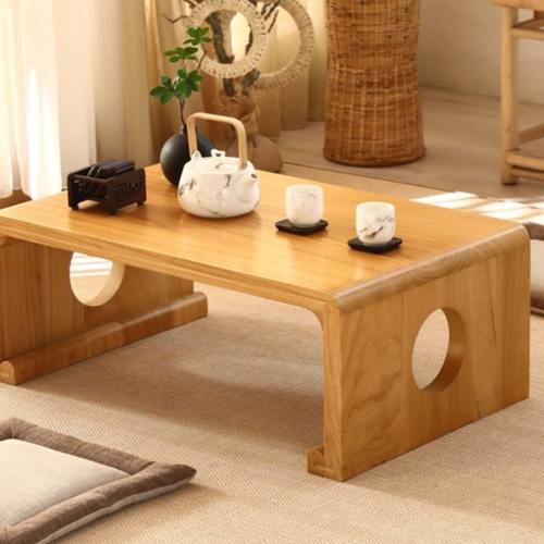 包邮实木榻榻米茶几飘窗桌现代简约日式阳台小桌矮桌地台炕桌琴桌