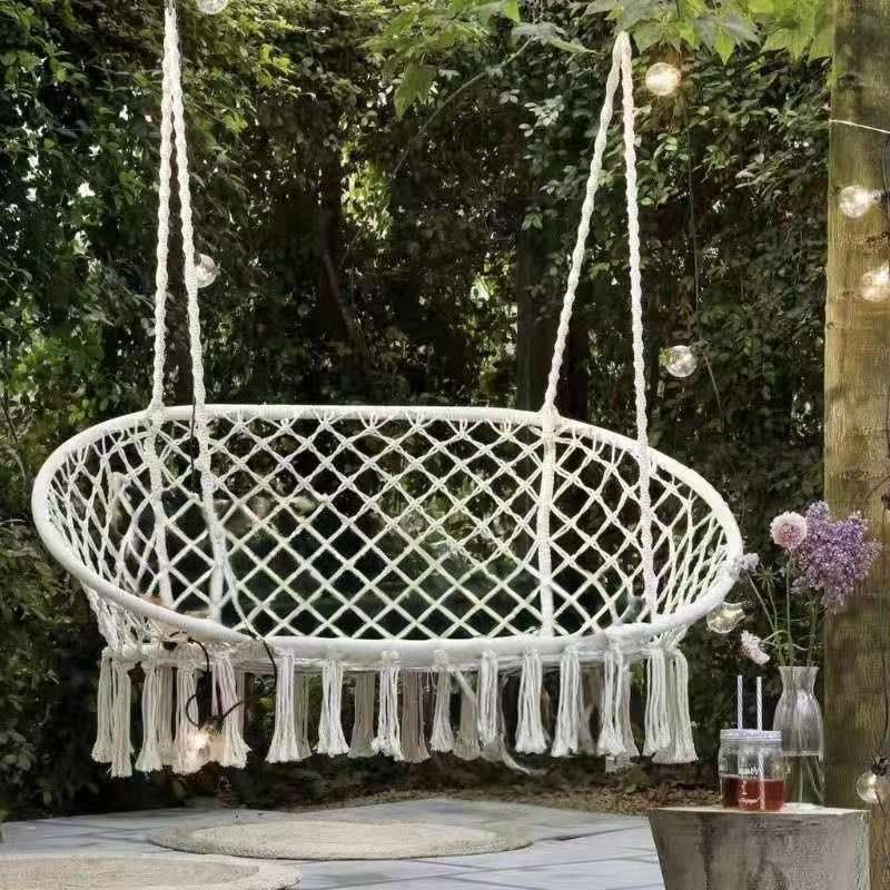 吊篮双人户外休闲单人吊篮椅庭院阳台秋千吊椅摇椅民宿室内吊篮