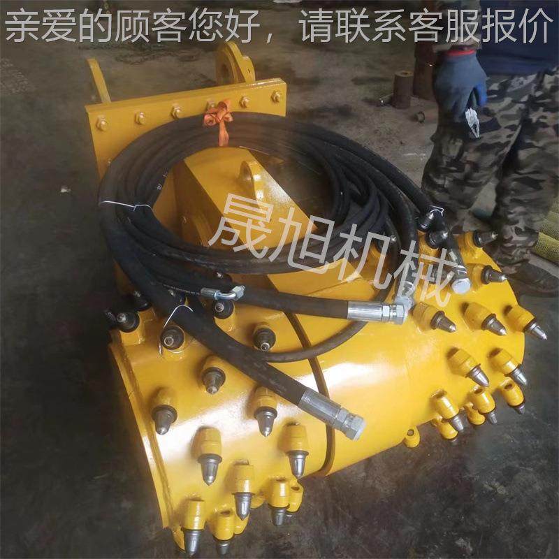 高政效液200挖机压铣挖头掘机安沥装铣挖挖机煤岩 青 冻土冰市沟