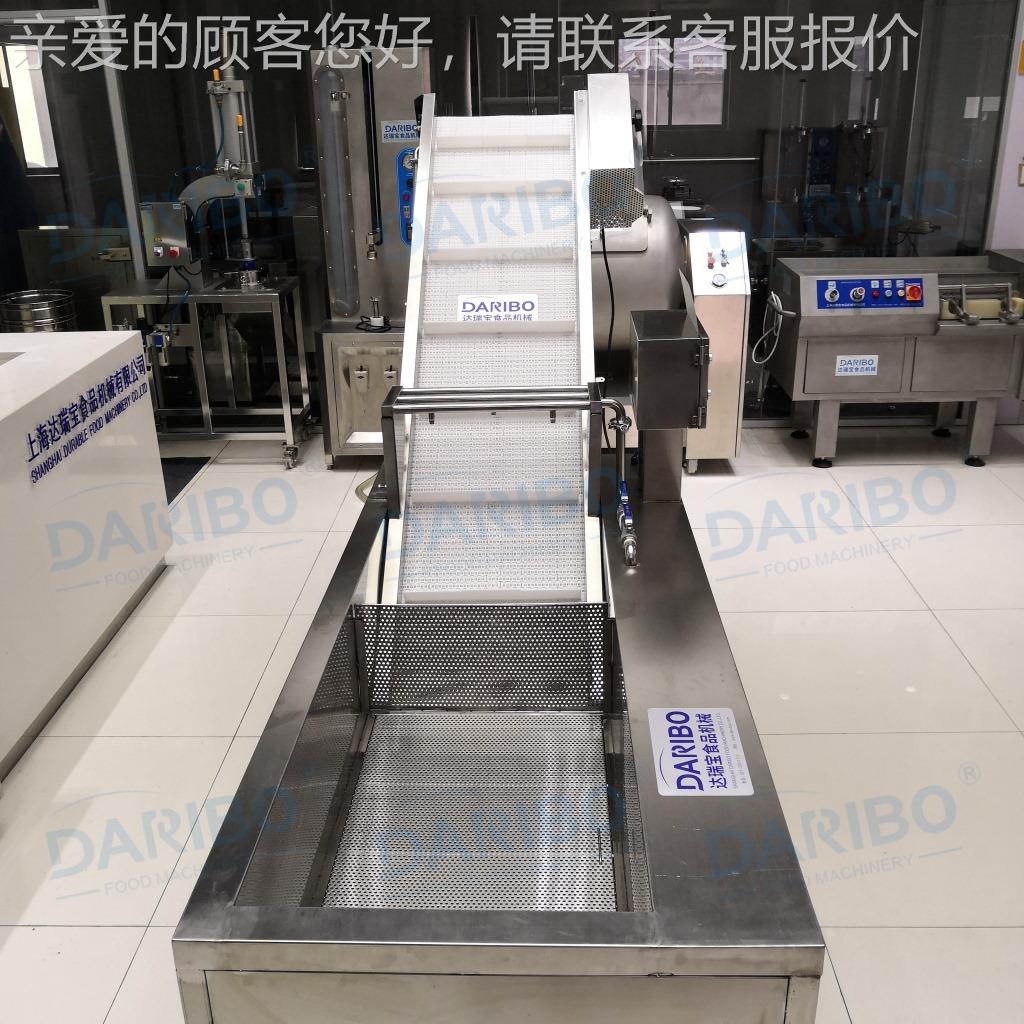 A能果蔬喷淋清洗机 带气压泡鼓蔬动清洗和高喷淋功 DRB-2200果自